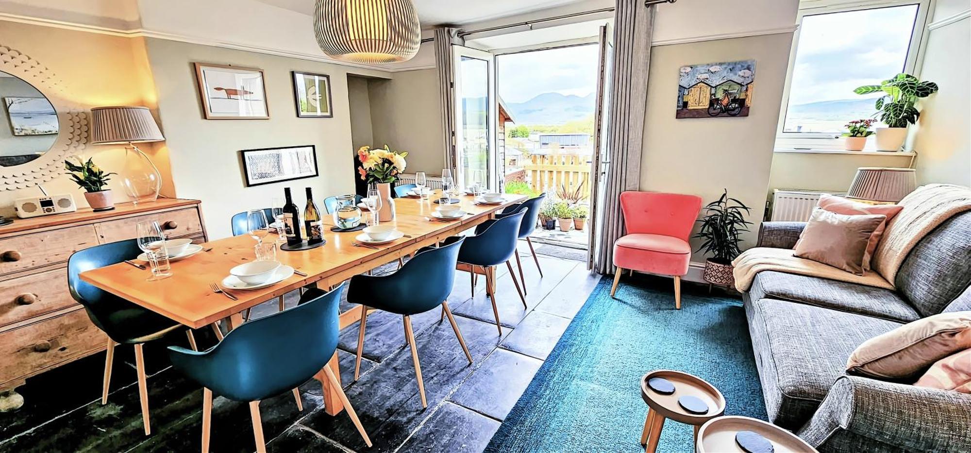 Harbour & Mountain Views, Porthmadog House, Sleeps 9, 4 Bedrooms, Two And Half Bathrooms Экстерьер фото